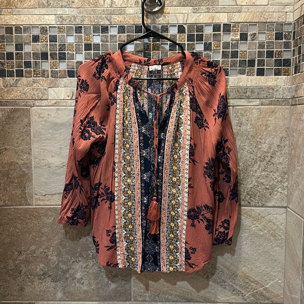 Mason & Belle Tunic with 3/4 sleeves
